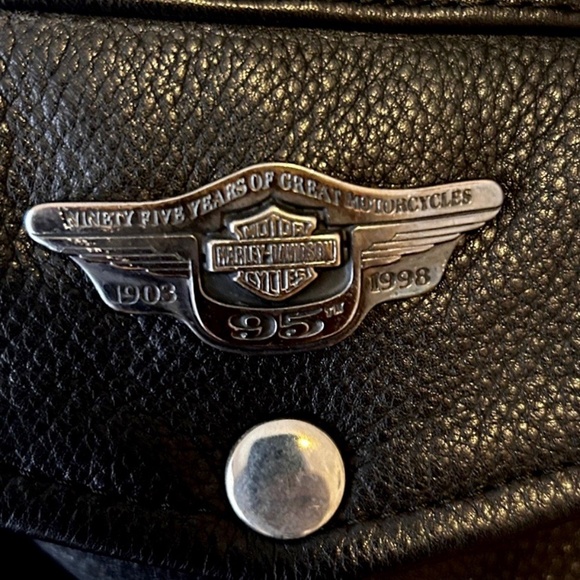 Wilsons Leather Motorcycle Jacket Vintage Insulated Large EUC - Picture 7 of 14